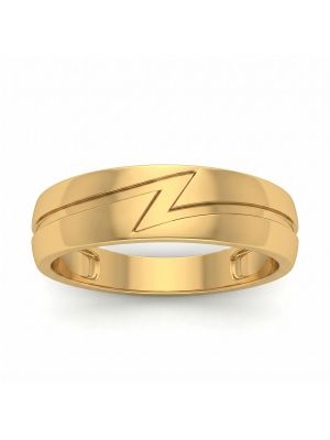 Ornate Flash Casting Gold Ring-hover