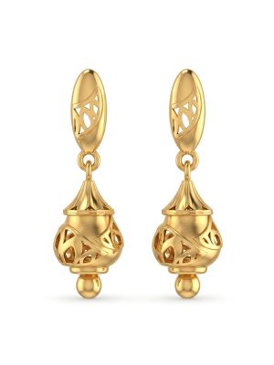 Trendy Lantern Casting Gold Drops-hover