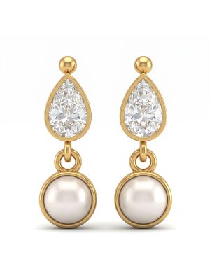 Classical Stellar Pearl Gold Drops-hover