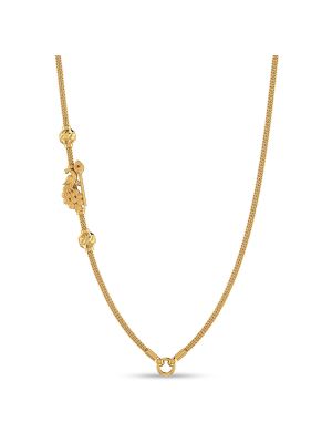 Traditional Mayil Vel Mugappu Gold Chain-hover