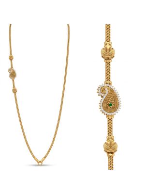 Antique Paisley Mango Motif Chain-hover