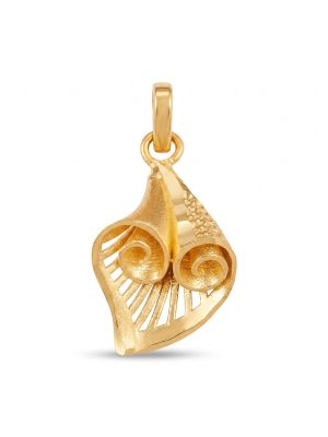 Graceful Scroll Leaf Gold Dollar-hover