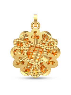 Women's Floral Wheel Gold Dollar-hover