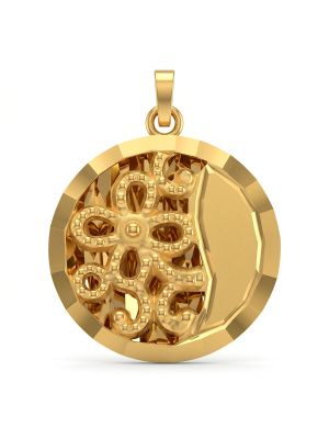 Filigree Blossom Gold Dollar-hover