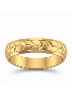 Imperial Floral Casting Gold Ring-hover