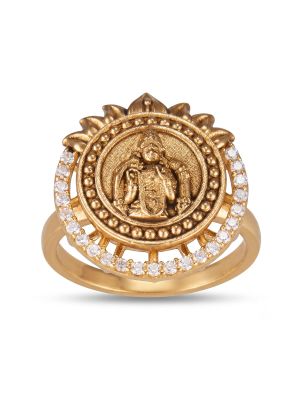 Royal Imperial Meenakshi Gold Ring-hover