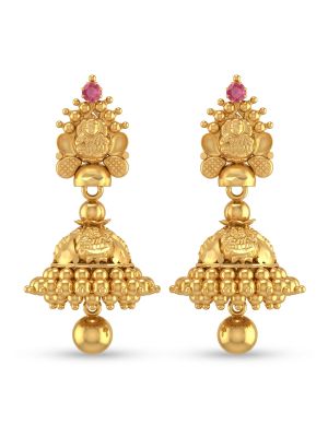 Goddess Devi Gold Drops Jimikki-hover
