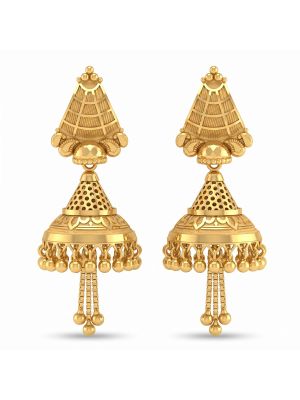 Royal Heritage Dangle Gold Jimikki-hover