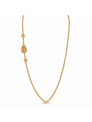 Sacred Lakshmi Mango Mugappu Gold Chain-hover