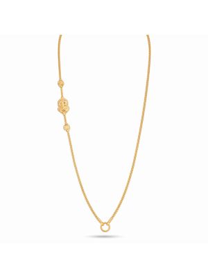 Trishitha Lakshmi Round Gold Chain-hover