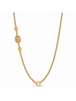 Vaibhava Lakshmi Shrine Mugappu Gold Chain-hover