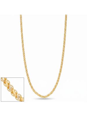Spiral Twist Rope Gold Chain-hover