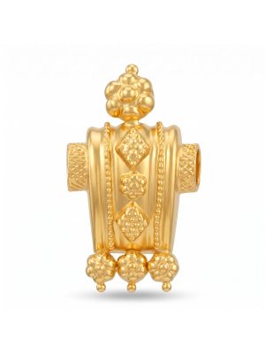 22K Traditional Gold Wedding Thali-hover