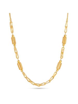 Fancy Geometry Gold Chain-hover