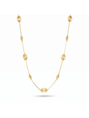 Elegant Sunburst Medallion Gold Chain-hover
