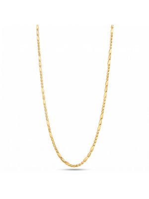Graceful Oval Link Gold Chain-hover