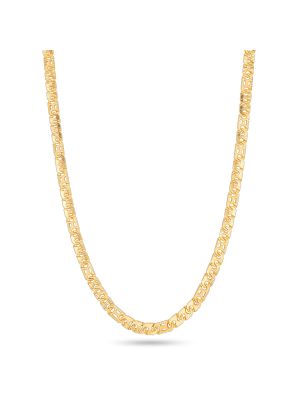 Geometric Link Modern Gold Chain-hover