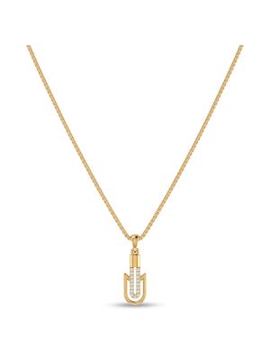 Kutty Smile Gold Pendant Chain-hover