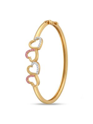 Heart Stone Casting Gold Gadi-hover