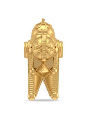Traditional Gold Thali Pendant-hover