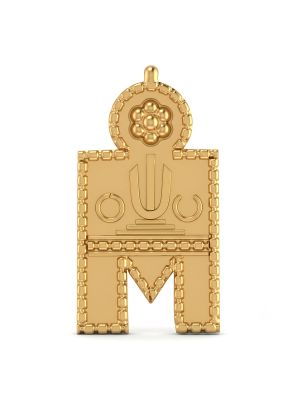 Sacred Venkat Namam Gold Thali-hover