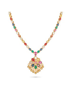 Enchanting Silver Necklace-hover