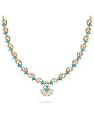 Enchanting Silver Necklace-hover