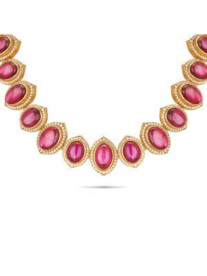 Fascinating Silver Necklace-hover