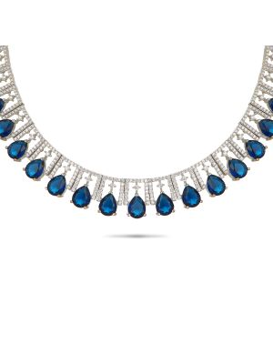 Mesmerising Silver Necklace-hover
