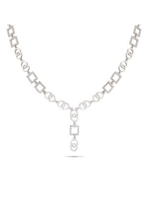 Exciting Silver Casting Necklace-hover
