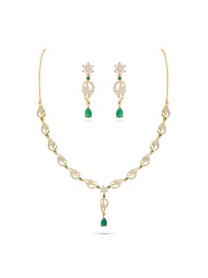 Enchanting Silver Casting Necklace Set-hover