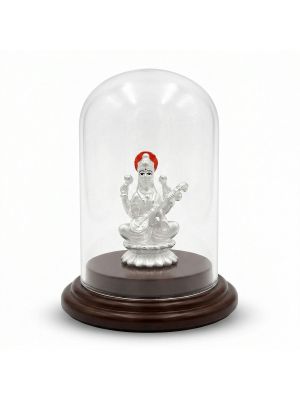 Divine Lakshmi Silver Idol-hover