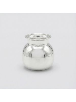 Traditional Polished Silver Wide Chembu-hover