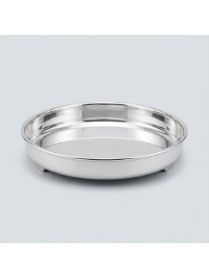Ordinary Meal Plain Silver Plate-hover