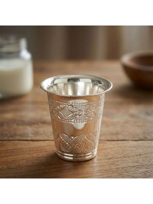 Grip Grooves Silver Tumbler-hover