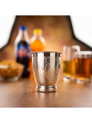 Fancy Artistic Silver Tumbler-hover