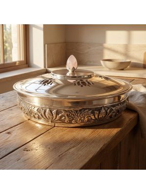 Artistic Grace Serve Silver Bowl-hover