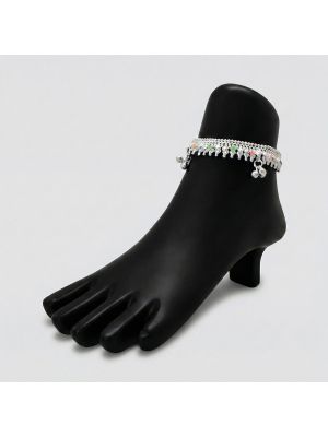 Color Beads Silver Arumbu Salangai-hover