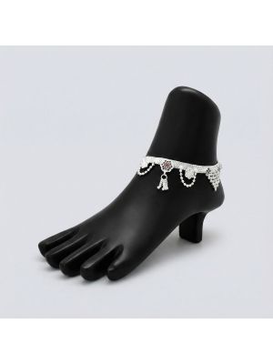 Fancy Tassel Mugappu Silver Kolusu-hover