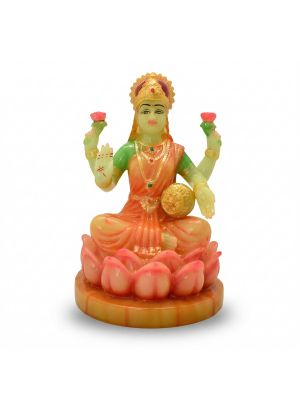 Lord Lakshmi Ceramic Idol-hover