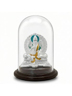 Divine Lakshmi Silver Idol-hover