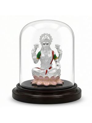 Divine Lakshmi Silver Idol-hover