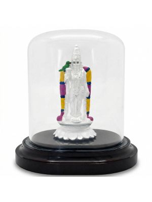 Divine Meenakshi Silver Idol-hover