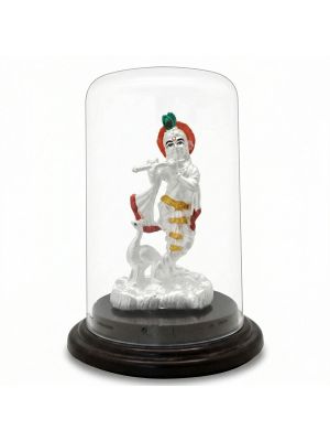 Divine Krishna Silver Idol-hover