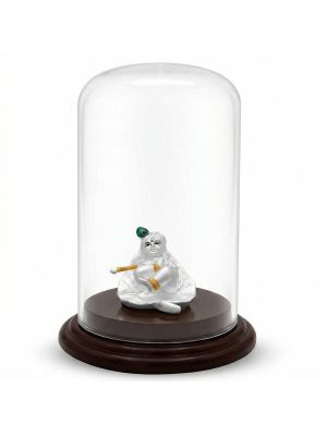 Divine Krishna Silver Idol-hover