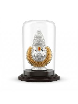 God Narasimha Perumal Silver Idol-hover