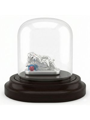 Elegant Silver Ganesha Statue-hover