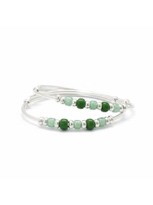 Silver Baby Kada with Beeds-hover