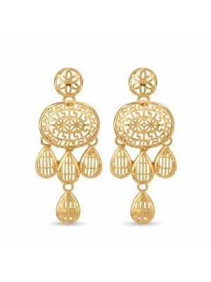 Filigree Silver Casting Turkey Drops-hover