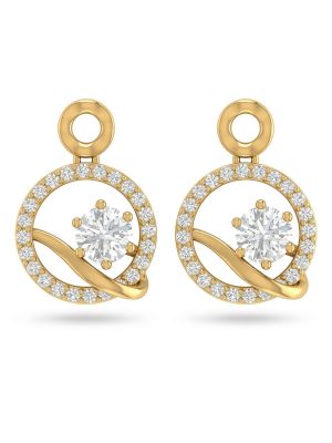 Elegant Gold Plated Silver Stone Drops-hover